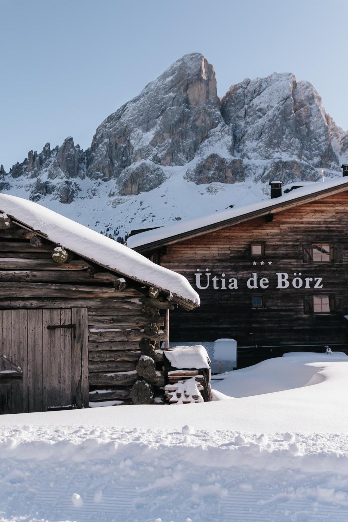 Hotel Ütia De Börz San Martino in Badia Exterior foto